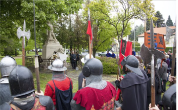 Az első világháborúban harcoló 83-as gyalogezred katonáira emlékeztek Szombathelyen