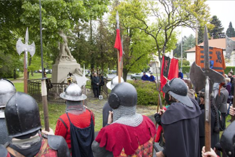 Az első világháborúban harcoló 83-as gyalogezred katonáira emlékeztek Szombathelyen
